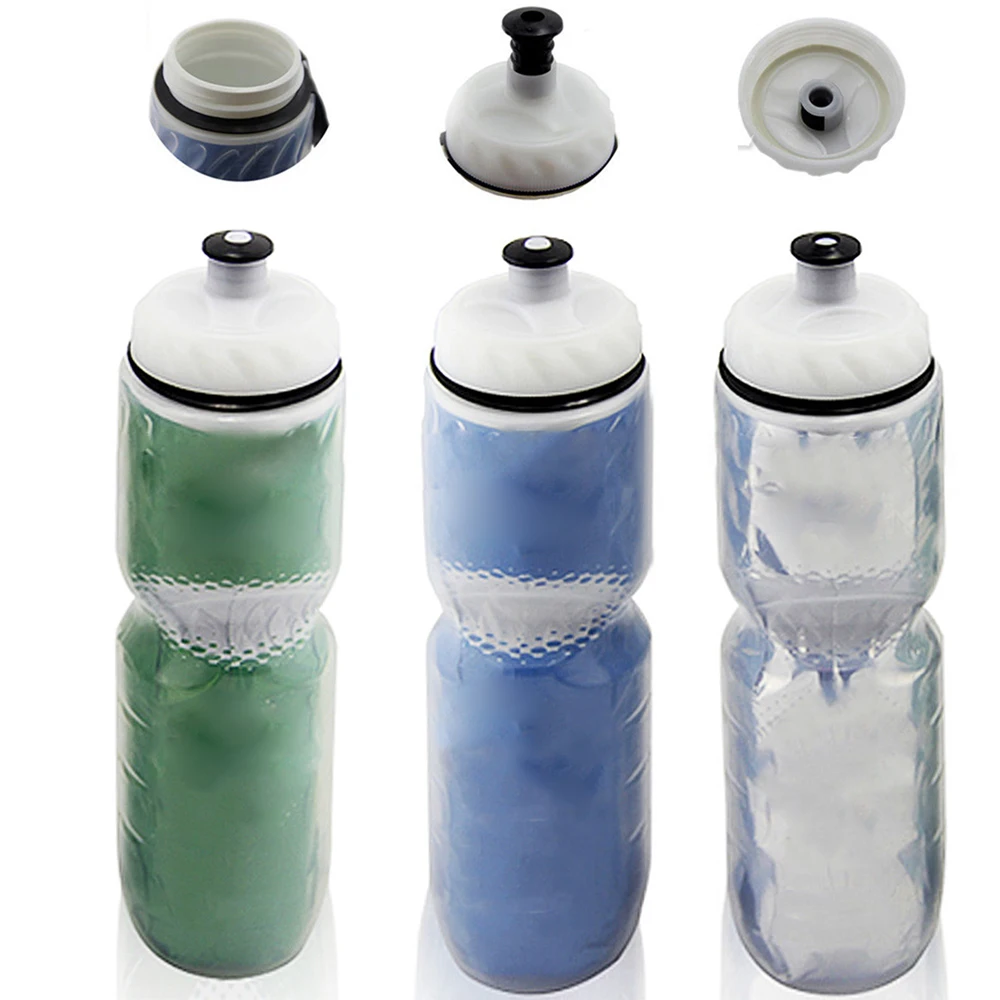 

Cycling Bicycle Bottle Outdoor Dual Layer Thermal Keeping Sport Bottle Hot Cold Water Outdoor Hiking Water Bottle Bidon Ciclismo