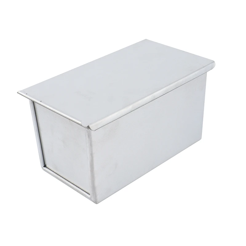 

Новый хлебная сковорода с крышкой, для выпечки хлеба жаропрочная форма для хлеба антипригарный Алюминий коробка для тостов формы с крышкой ...