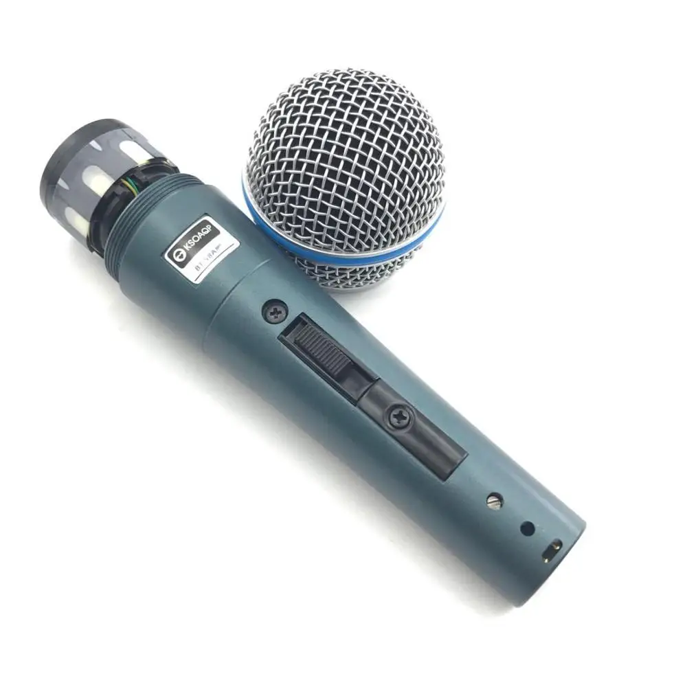 Профессиональный голосовой переключатель BT58A Портативный динамический микрофон