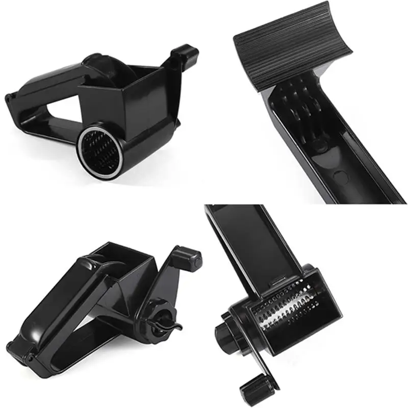 Терка для сыра вращающаяся 3 в 1 ножи нарезки кубиков ручной измельчитель слив