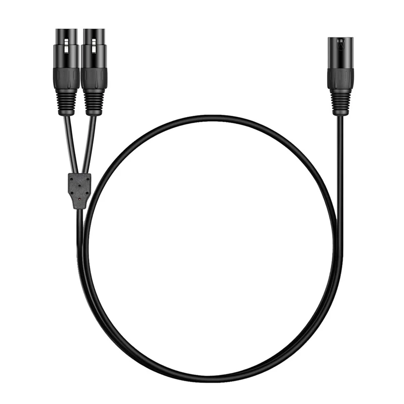 

Сплиттер XLR 3-контактный 1 XLR, соединительный и сбалансированный Кабель-адаптер для микрофона