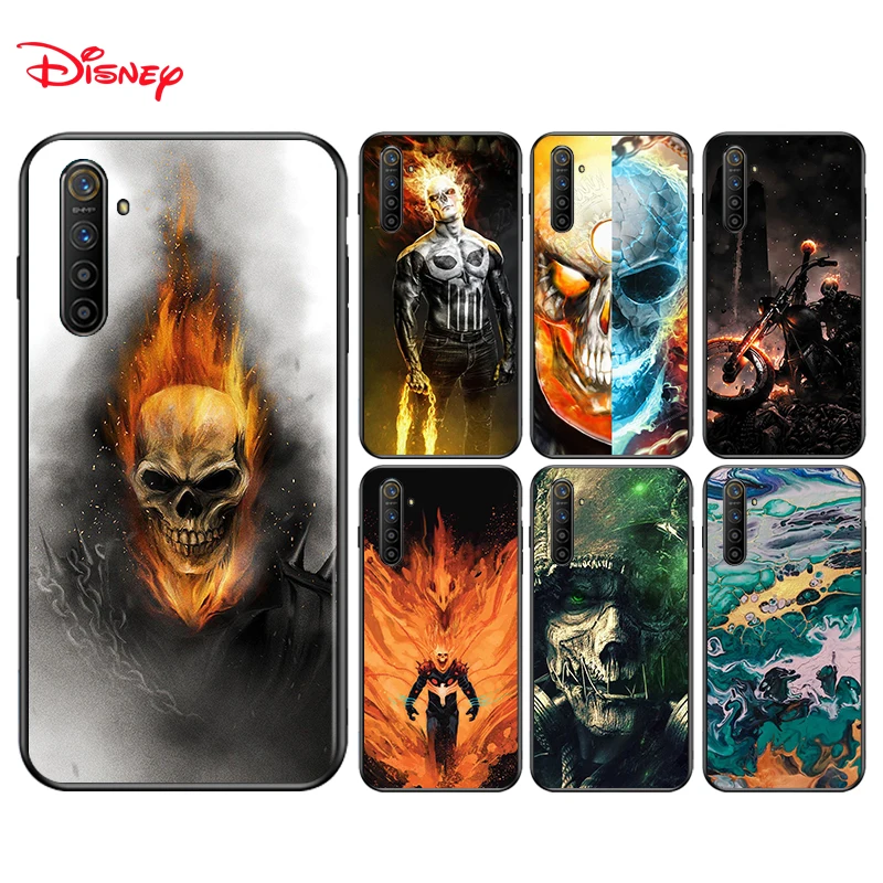 

Silicone Cover Ghost Rider 2 For Realme 7i Global C2 C3 C11 C12 C15 C17 X2 X3 Superzoom X50 XT Q2 Q2i Pro Phone Case