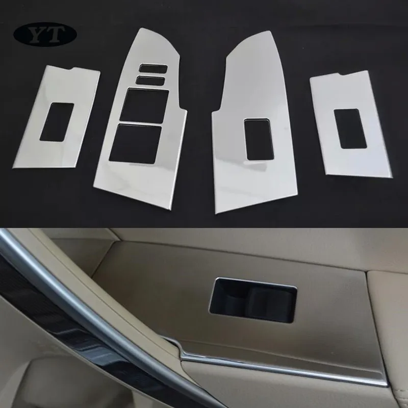 Автомобильный стеклоподъемник Кнопка отделки Наклейка для toyota corolla 2014 2017