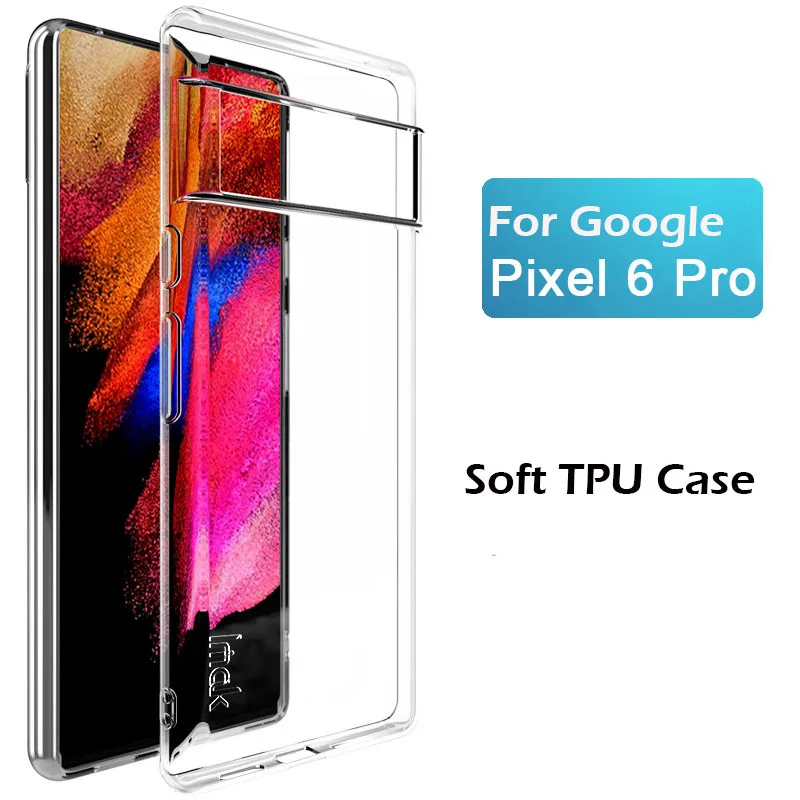 

For Google Pixel 6 Pro Pixel6 Black Soft Matte Case TPU Silicon Clear Phone Case Back Cover Phone Shell Coque Transparent Case