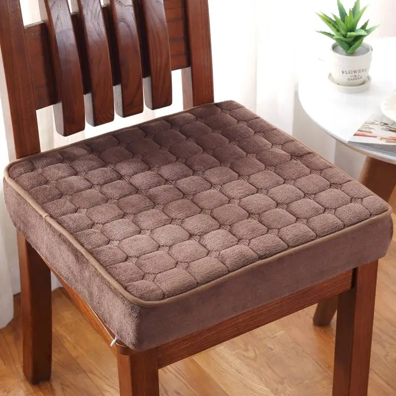 Plush Tatami Cushion Winter Sponge Thicken Car Mat Non-Slip Dining Chair Seat Pad Floor Padding Home Decor Sofa Pillows | Дом и сад