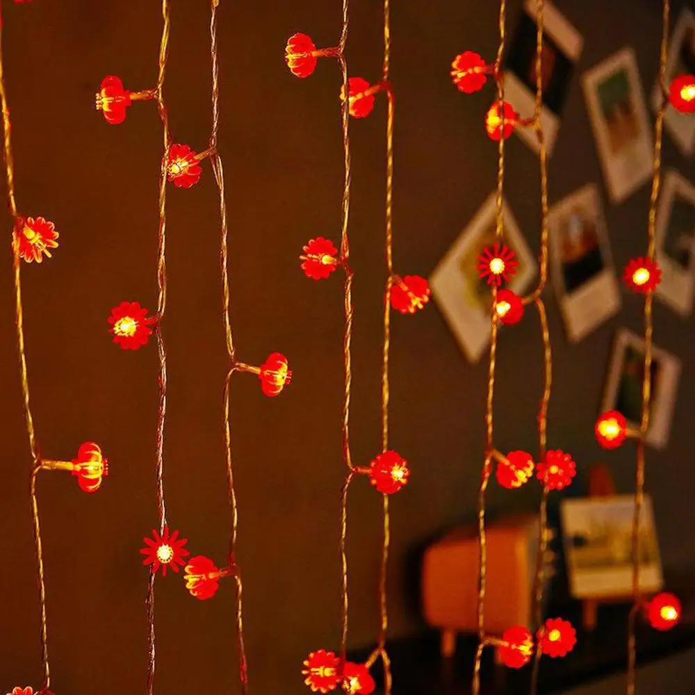 10/20 звезды СИД светильник гирлянды с пересекающимися мигающими звездами Батарея