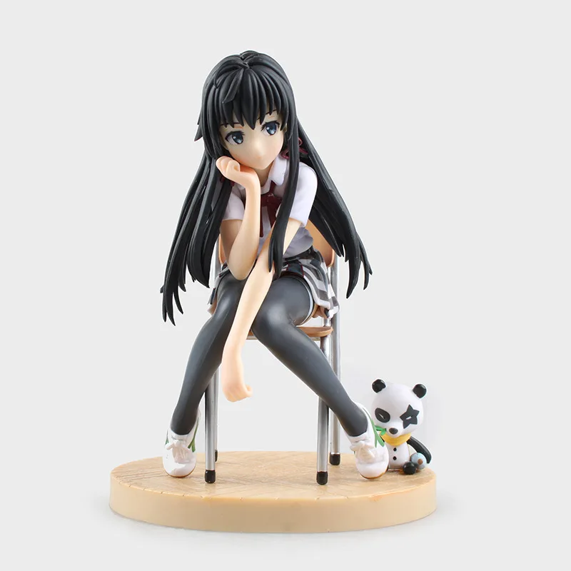 

Cute My Teen Romantic Comedy SNAFU Yukinoshita Yukino 1/8 Scale Sitting Ver. PVC Action Figure Collectible Model Toys Doll Gifts