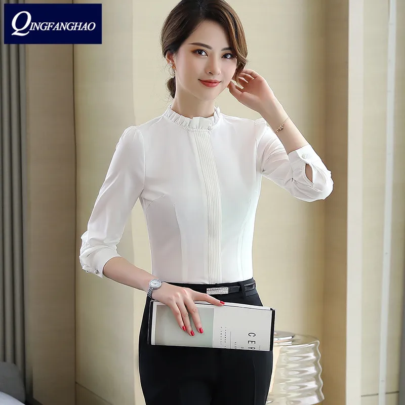 Рабочая одежда Ms. Рубашка с длинным рукавом рабочая темпераментная рубашка