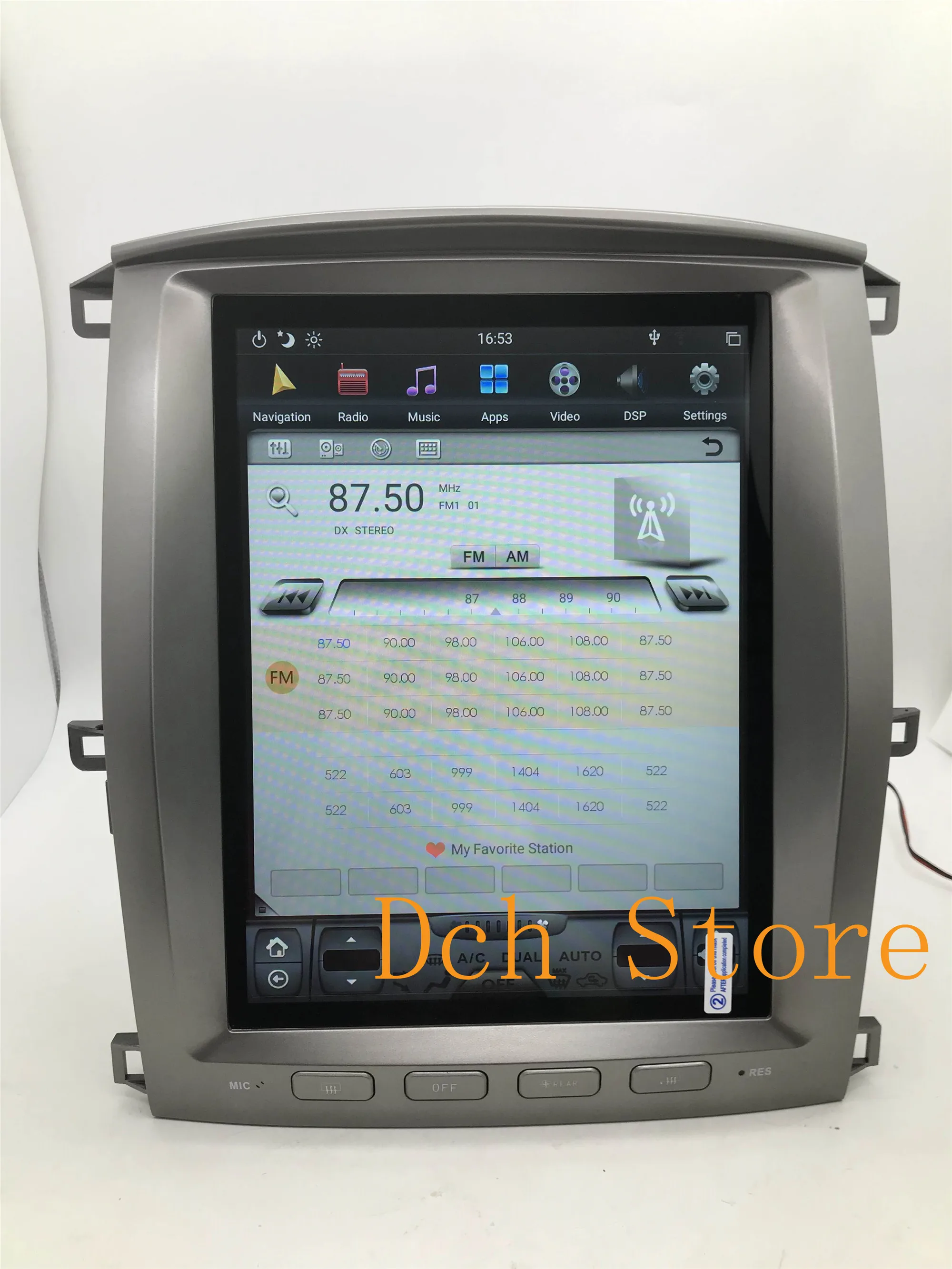 Вертикальный автомобильный DVD плеер 12 1 дюйма в стиле tesla Android 9 0 GPS навигация для