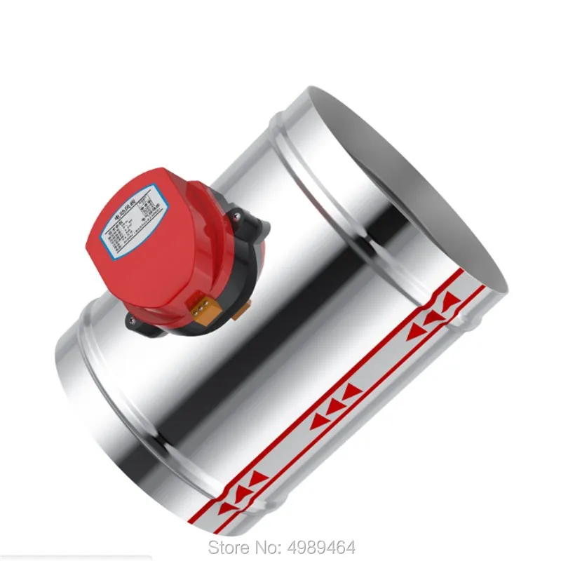 Демферная Воздушная система из нержавеющей стали 125 мм заслонка электрический