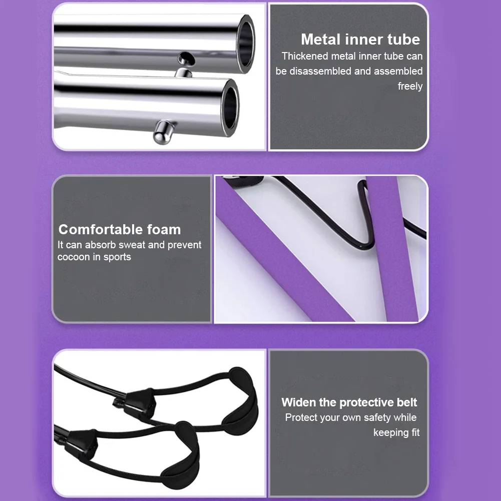 Палка для упражнения Бодибилдинг всего тела петля Ног Пилатес Набор йоги