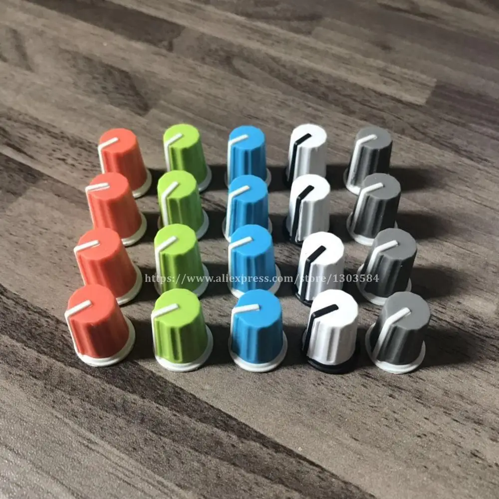 20Pcs EQ Rotary Knob Professional DJ Potentiometer Equipment Replacement Knobs Parts For Pioneer DJM800 900 NVS 2000 BXS | Электроника
