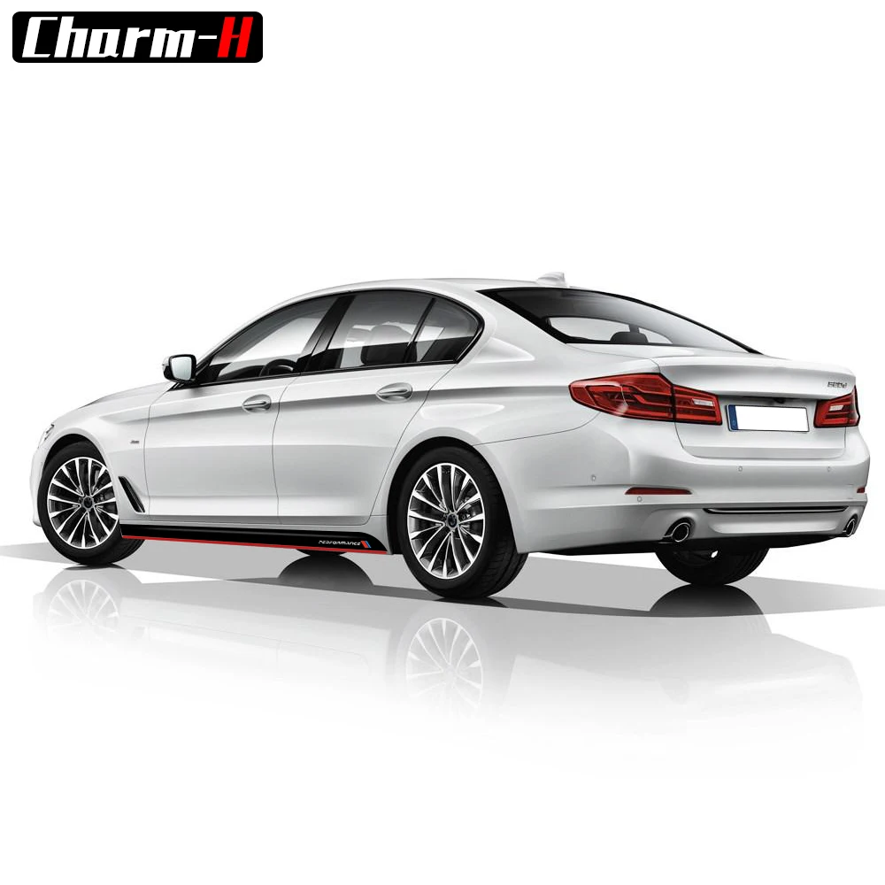 Черный красный M представление боковая юбка наклейка капюшон багажник крыши