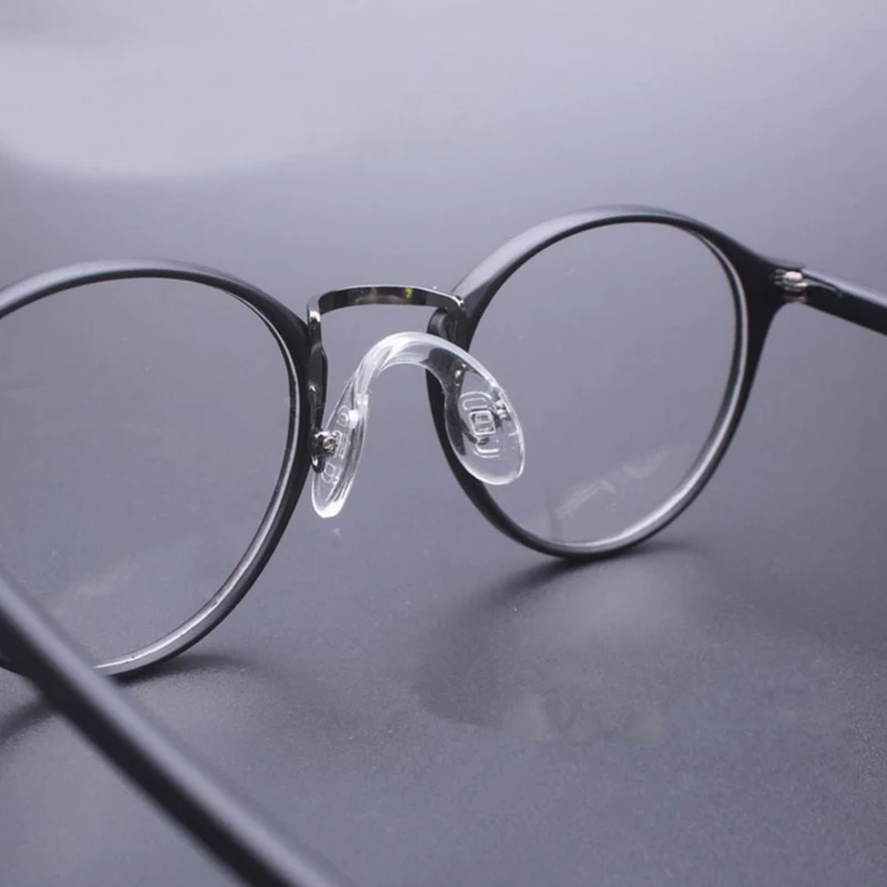 

10Pcs U Style Silicone Conjoined Eyeglass Soft Nose Pads For Kids Children
