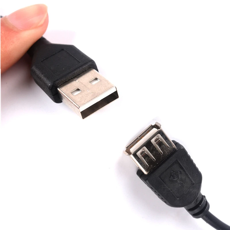Кабель удлинитель USB 0 8 штекер гнездо 2 м|Кабели передачи данных| |