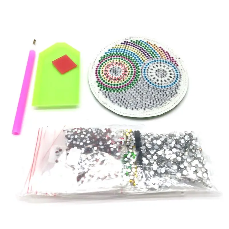 

Diamond Painting Wallet Bag Cartoon Animal Pattern Coin Purse Keychain Pendants