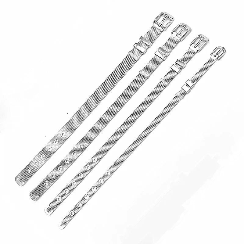 Браслет из нержавеющей стали для мужчин и женщин простой браслет в стиле панк