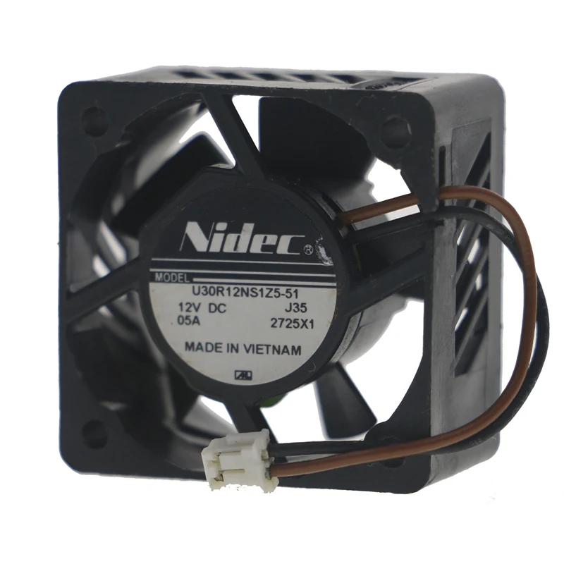 

Radiator Cooling Cooler Fan For NIDEC 3015 DC 12V 0.05A U30R12NS1Z5-51 30x30x15mm 4.5cm(LINE) 3Pin Hydraulic Bearing