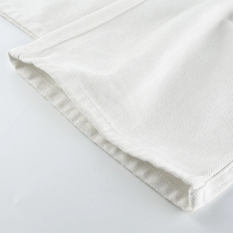 

Woman Mom Jeans Vintage High Waist Cargo Straight Pants Women Black White Blue Jeans Femme Taille Haute Broeken Dames