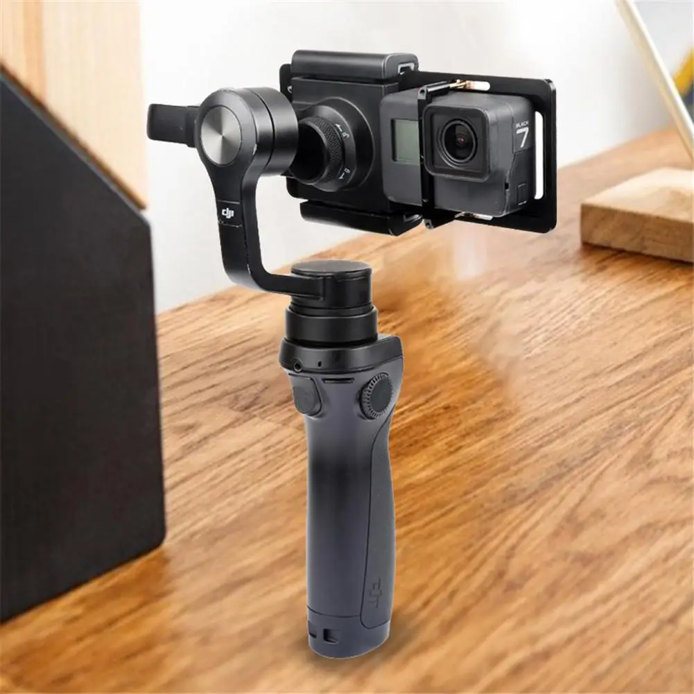 Переходник для экшн камеры GoPro Hero8/7/6 Osmo2 SARGO Little Ant фиксирующий Зажим стабилизатора