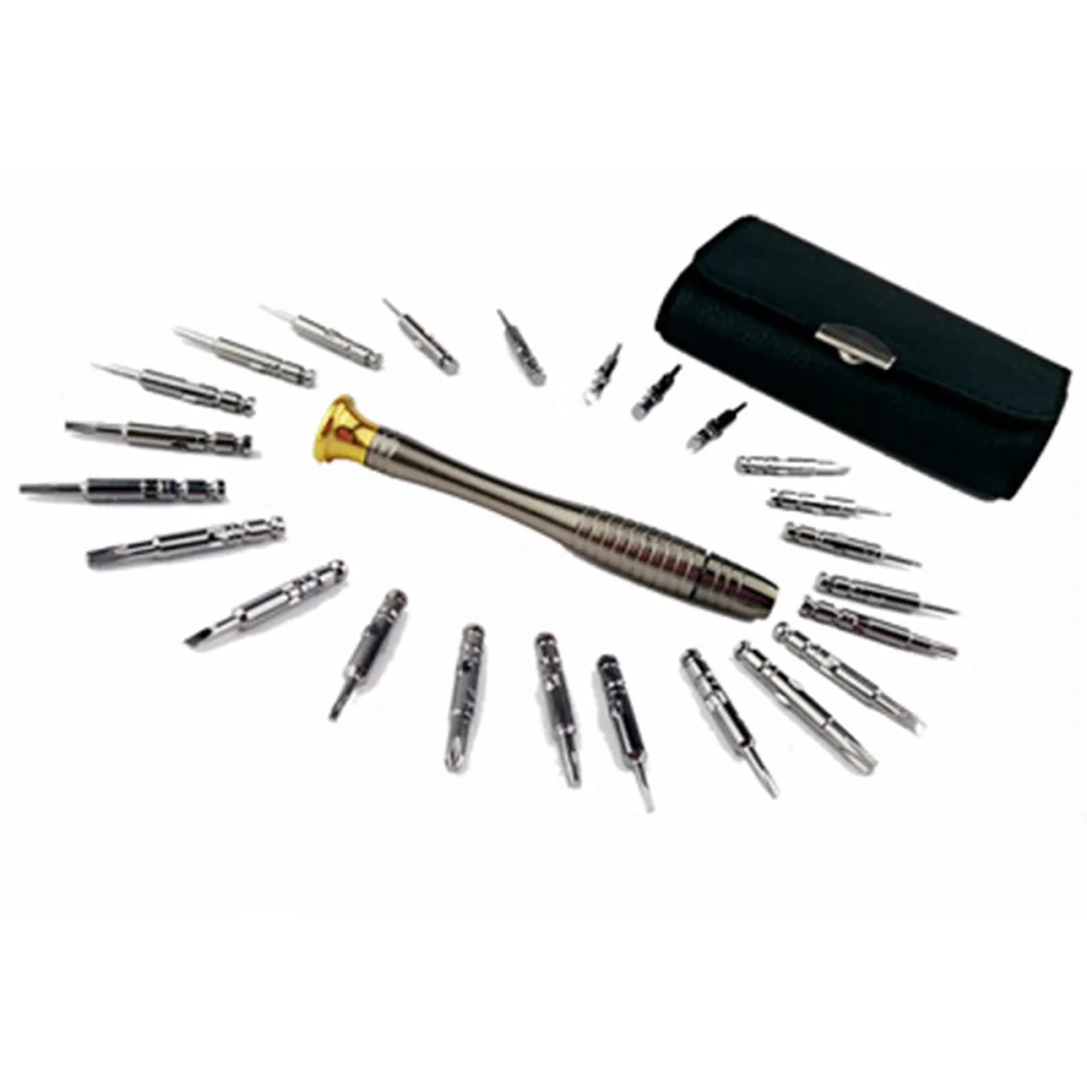 

25 In 1 Multifunctional Screwdrivers Repair Tool Kit Set for Eyeglasses Laptop Smartphone Watch Tablet