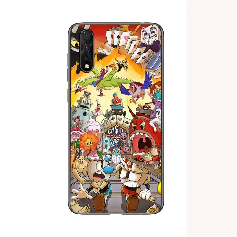 

Cuphead game Phone Case For Samsung S6 S7 Edge S8 S9 S10 E lite2019 S20 Plus Cover Fundas Coque
