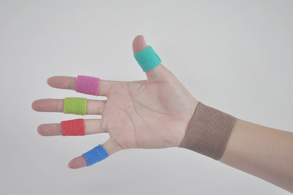 1 шт. медицинская самоклеящаяся эластичная лента с принтом 4 5 м | Спорт и