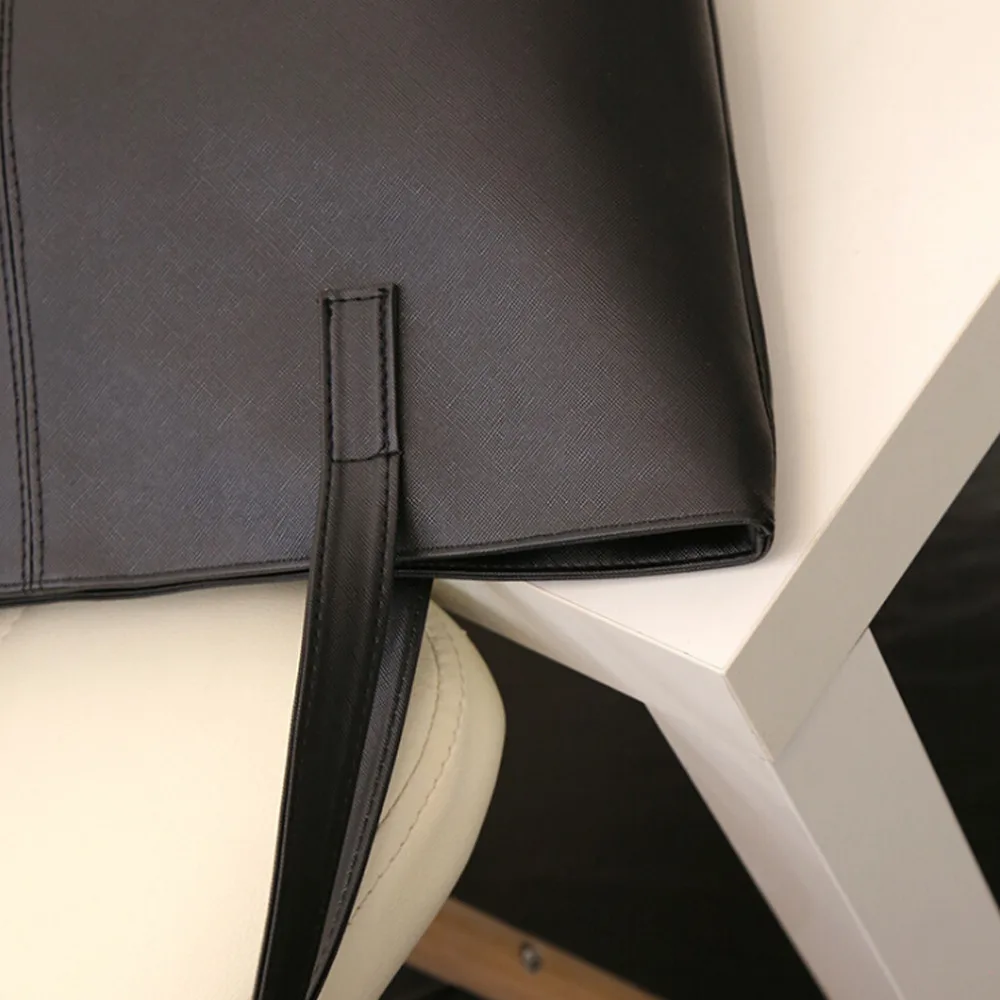 

Women Handbag Matte Leather Temperament Causal Female Vintage Luxury Shopping Handbags Tote Bag Lady Large Capacity Shoulder Bag