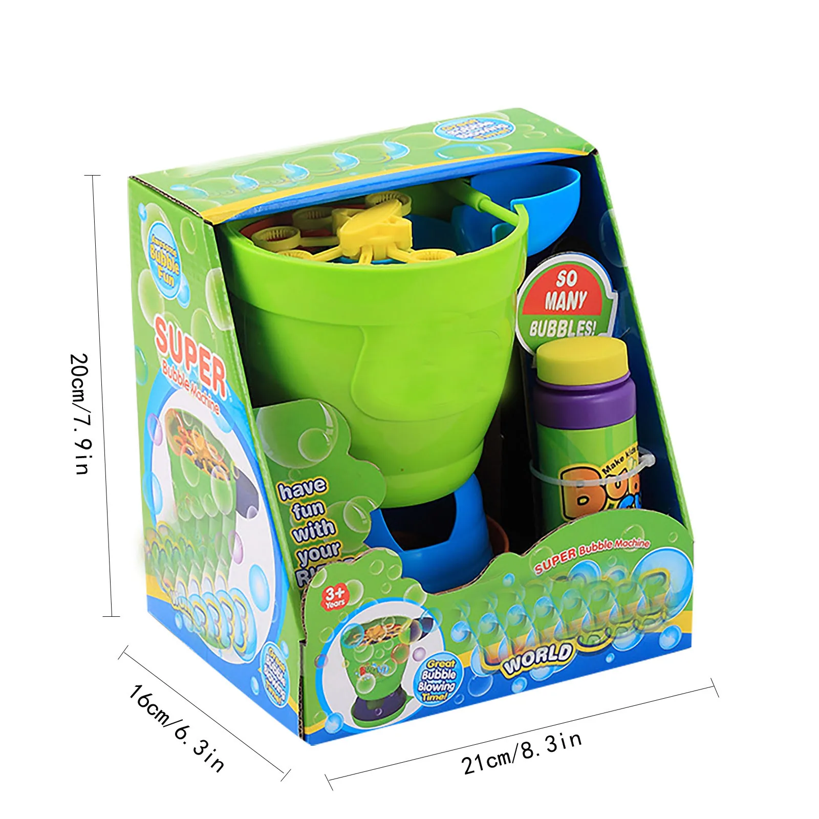 

Bubble Machine, 2021 New Bubble Maker For Kids,Indoor Outdoor Automatically Creates Soap Bubble Toys For Kids Child Gift100mL
