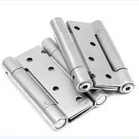 2pcs 4 Inch Stainless Steel Single/Double Action Spring Door Hinge Durable for Cafe Bar Saloon in Stock Door Hardware Decoration