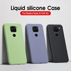 Чехол для Xiaomi Redmi 8, противоударный чехол из жидкого каучука и силикона для Note 9 Pro Max, чехол для Redmi 10X, 4G, Mi 10 Pro