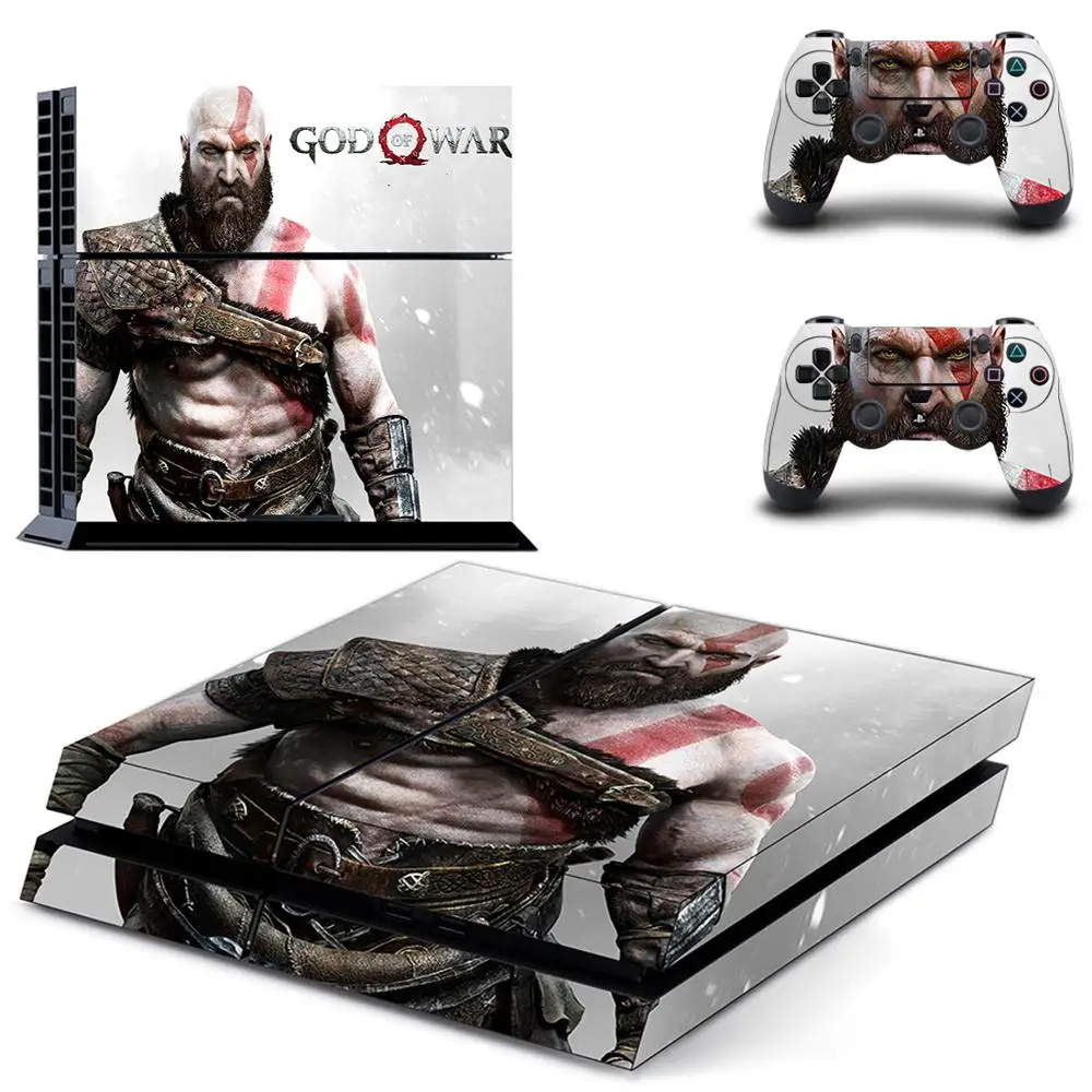 Фото Наклейка Game God of War с полным покрытием PS4 наклейка s Play station 4 для PlayStation скины на Наклейка Game God of War с полным покрытием PS4 наклейка s Play station 4 для PlayStation скины на
