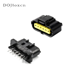 1/5/102050 Sets 6 Pin 184060-1 Car Accelerator Pedal Connector Gasoline Pump Plug For Ford Focus KIA Hyundai Mitsubishi