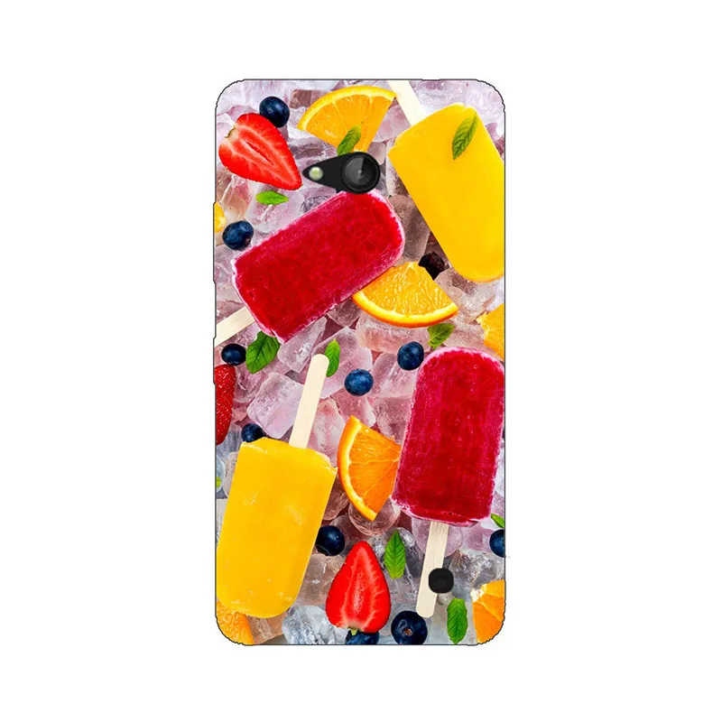 Модный бампер милый чехол для Nokia Lumia 730 735 мягкий из ТПУ с изображением кота лошади