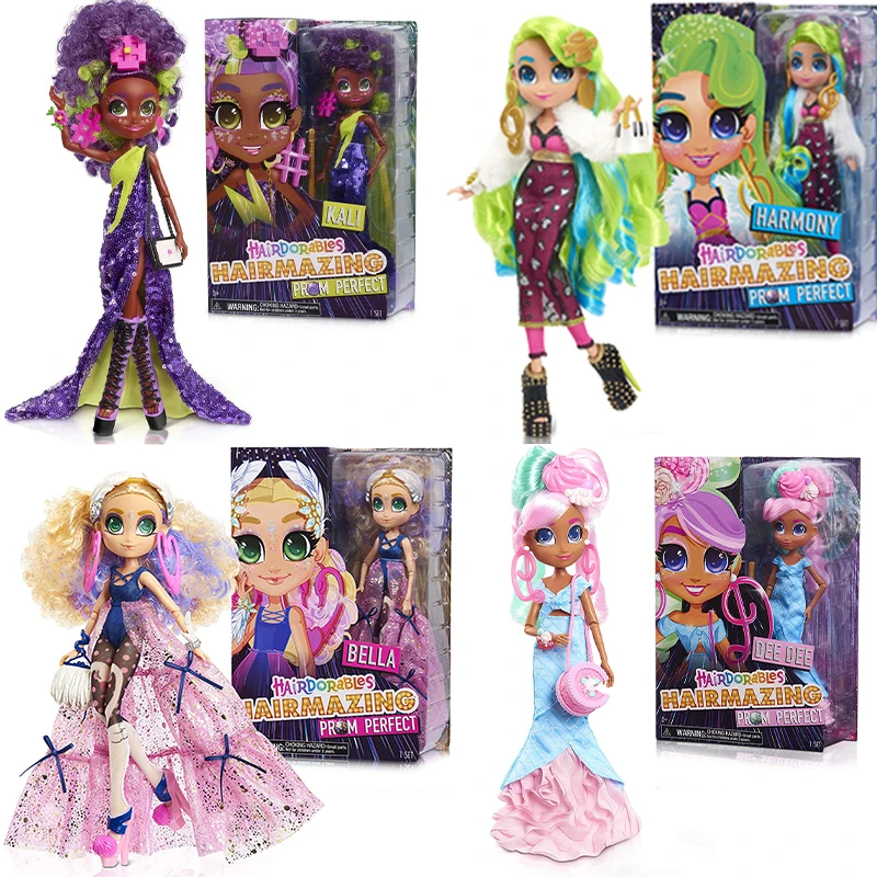 

Модная Кукла-сюрприз Hairdorables, серия 2-Deedee, ноя Кали, Белла, ограниченная серия, коллекционные игрушки, подарочный набор для девочек