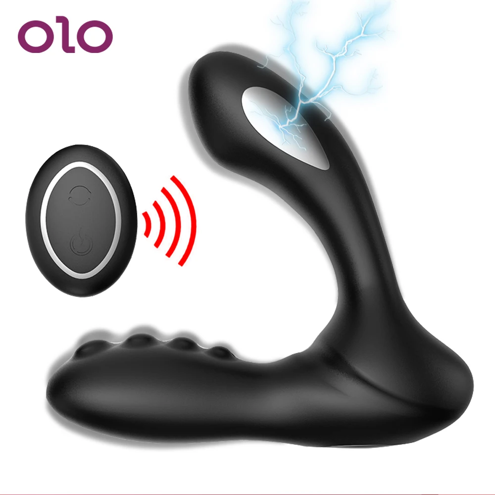 Анальный фаллоимитатор OLO вибратор Анальная пробка стимулятор промежности