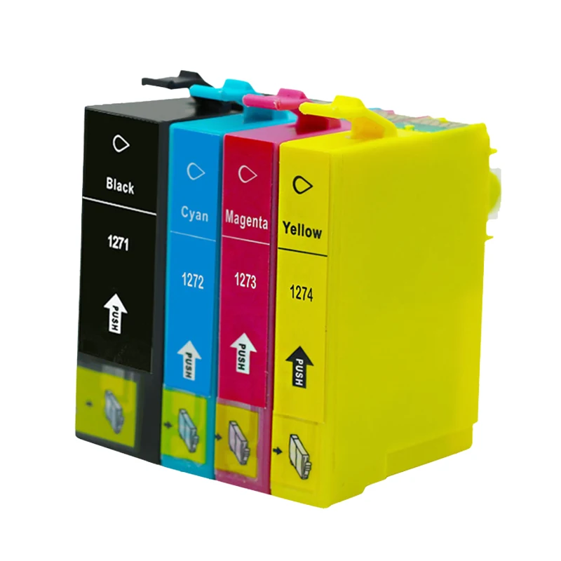 Совместимость для Epson 127XL T1271 патрон чернил принтера рабочей силы 60 630 545 840 845 WF 3520