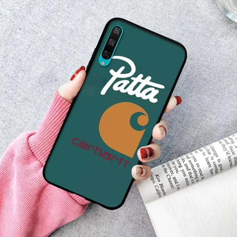 

Famous Brand Carhartts Soft Phone Case For Huawei P20 30 40 Pro Mate 20x 30 40 Pro Nova6 7 Honor 9X 10