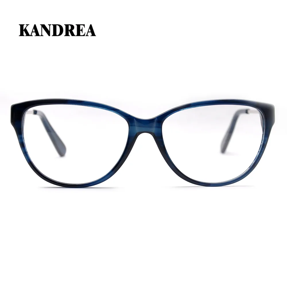 KANDREA 2020 модные новые женские и мужские оправы для очков круглая ацетатная оправа