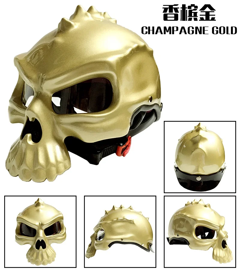Мото rcycle винтажные шлемы с открытым лицом kask predator capacete para moto cicleta cascos para moto racing JIEKAI с двойным объективом casco