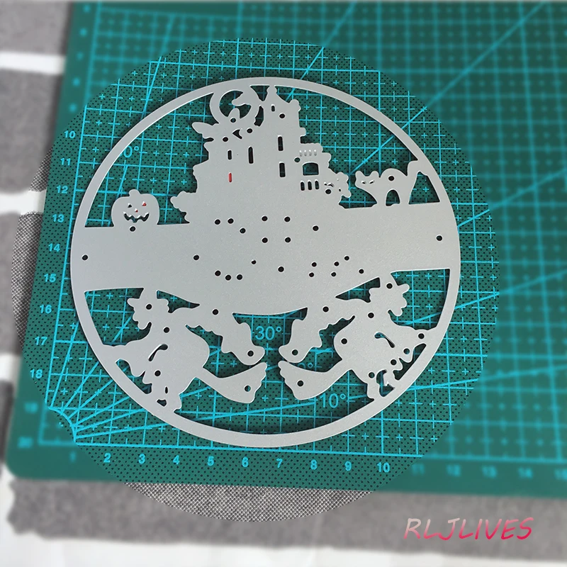 Металлические трафареты для Хэллоуина рукоделия фотоальбом декоративное