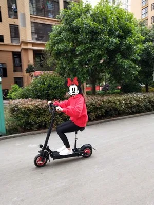 Складной Электрический Скутер 2 колеса электрические скутеры 10 '❈V 1000W