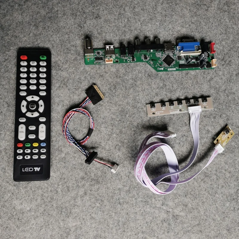 40-контактный LVDS 60 Гц WLED DIY kit 1600*900 универсальный контроллер привод доска подходит