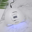 Лампа для отверждения гель-лака SUN X5 MAX UV Светодиодная лампа для сушки ногтей, 150 Вт, дисплей датчик движения, LCD, Быстросохнущий Гель-лак, инструменты для маникюра
