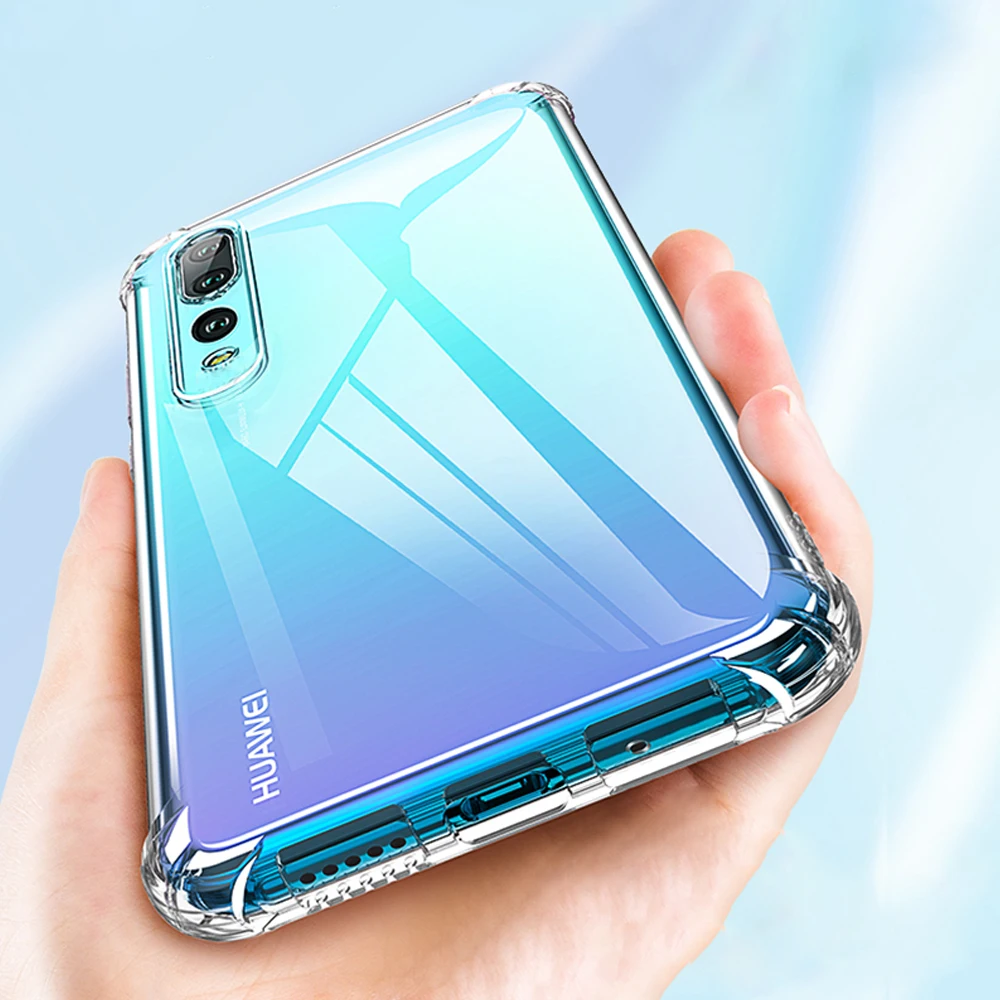 

TPU covers phone case for huawei nova 3 3i 4 4E 5 pro 5T 5i 6 se bumper fitted mobile phone accessories silicone coque cases bag