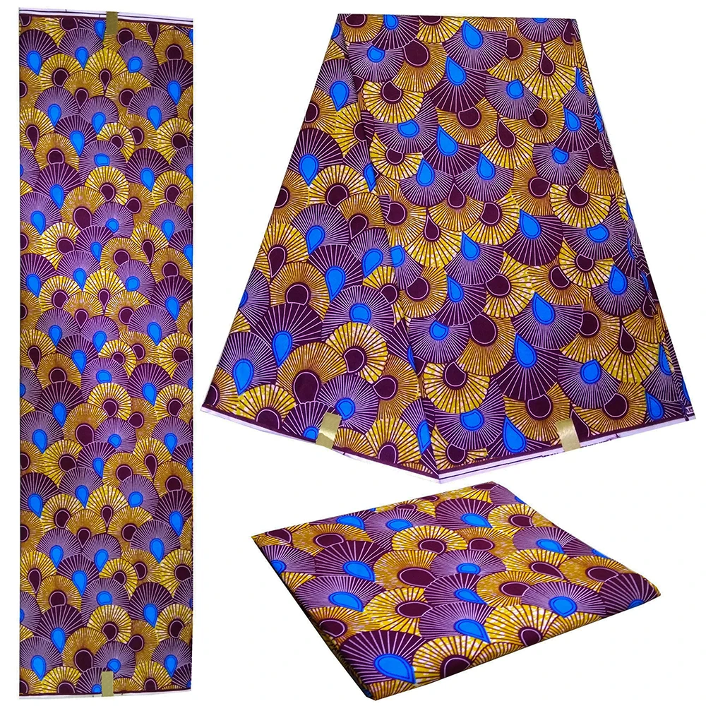 100% хлопок настоящий воск африканская анкарская ткань гарантированный высокое