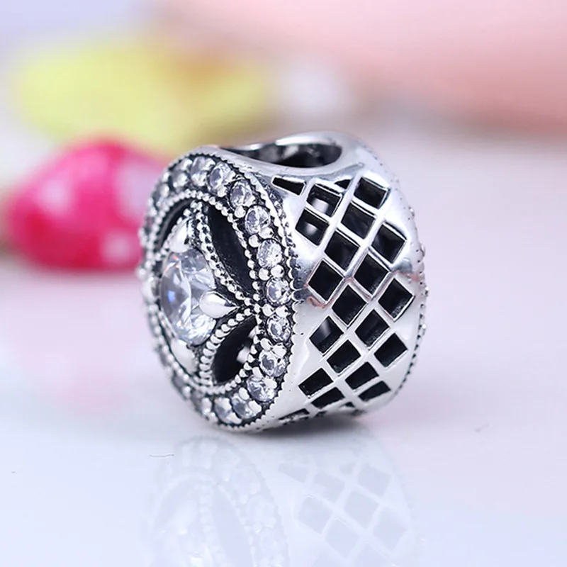 Женский винтажный браслет и ожерелье сделай сам из серебра 925 пробы с