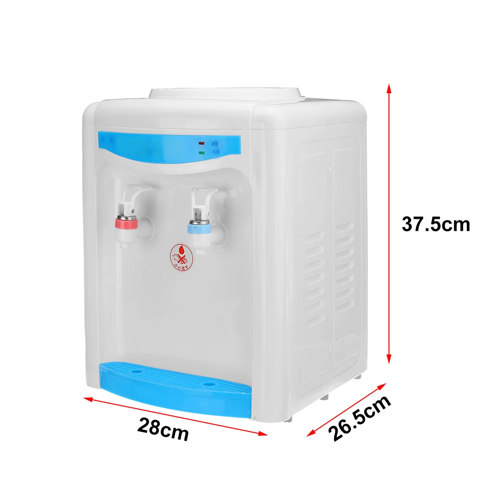 

300W Desktop Water Dispenser Hot for Home Kitchen Office Energy Saving Drink Top Loading Freestanding Water Dispenser
