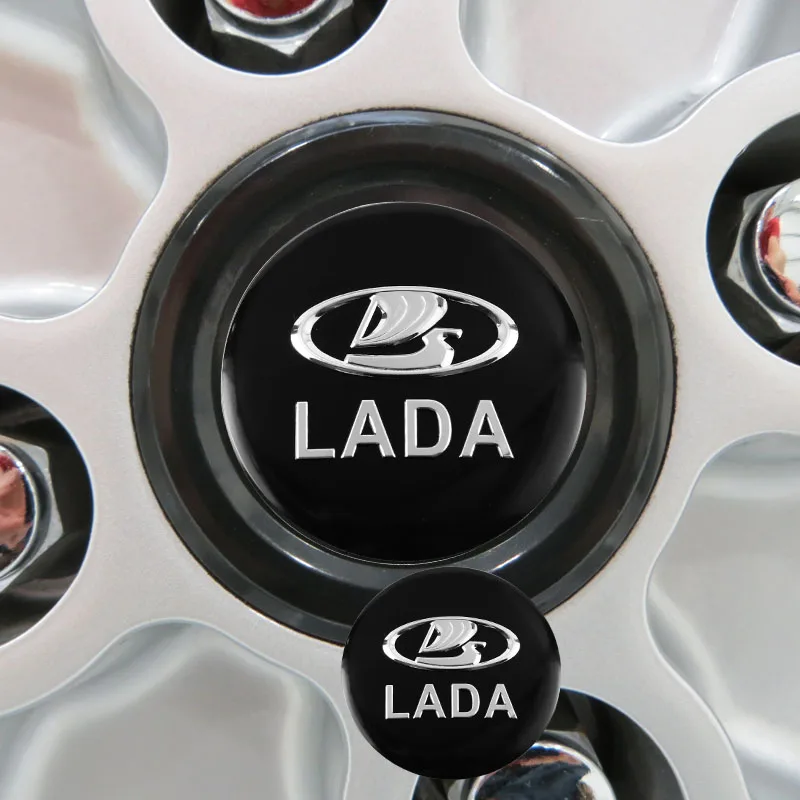 4 шт. наклейки на колпачок ступицы колеса для Lada Vesta Granta Samara Kalina Largus Priora Xray |