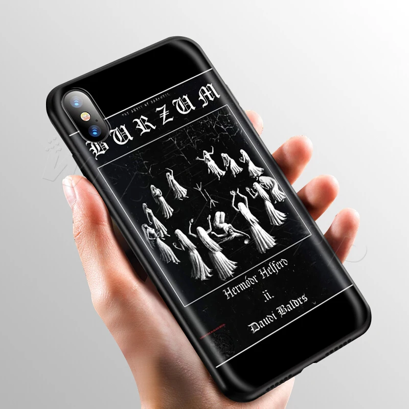 Чехол Webbedepp Burzum Filosofem BRZM для Apple iPhone 11 Pro XS Max XR X 8 7 6 6S Plus 5 5S SE
